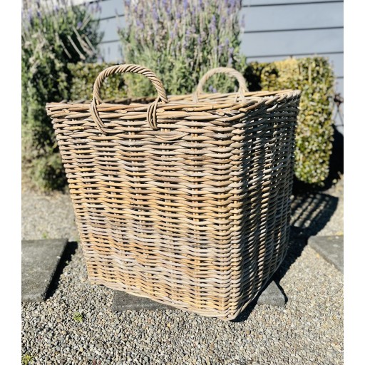 Square Log Basket